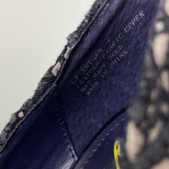 London Trash Super High Platform Heels, Black Lace Overlay, Sz 7 - Picture 8 of 16